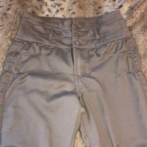 BNWT Charlotte Russe gray high wastes jeans size 6